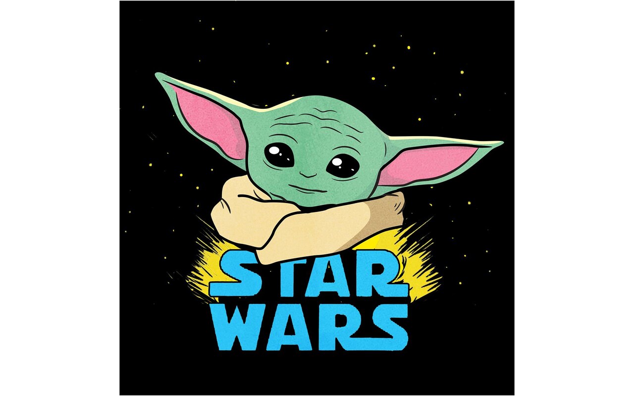 DOTOLOGIE Baby Yoda 5D Diamond Painting Kit for Adults, Full Drill Gem Art Craft Kit with Tools, Diamond Art Beginner Set, 8.7"x8.7"